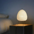 Lampe artisanale en papier de riz d'inspiration japonaise, lumière douce et chaleureuse zen