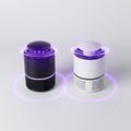 Lampe anti-moustiques UV, détail grille protection