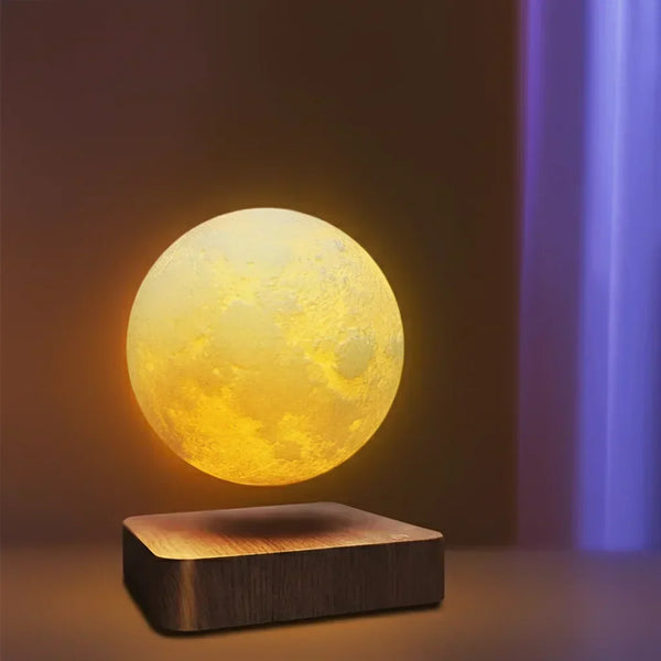 Lampe lune à lévitation magnétique flottante, pièce décorative unique pour intérieur d'exception