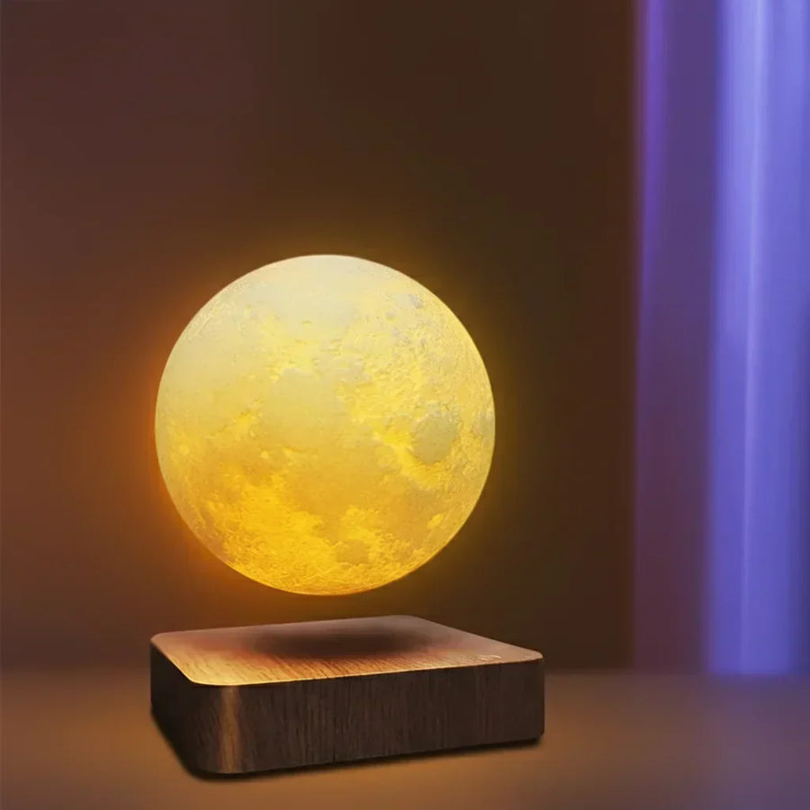 Lampe lune à lévitation magnétique flottante, pièce décorative unique pour intérieur d'exception