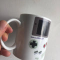 Mug thermosensible, détail illustration gaming