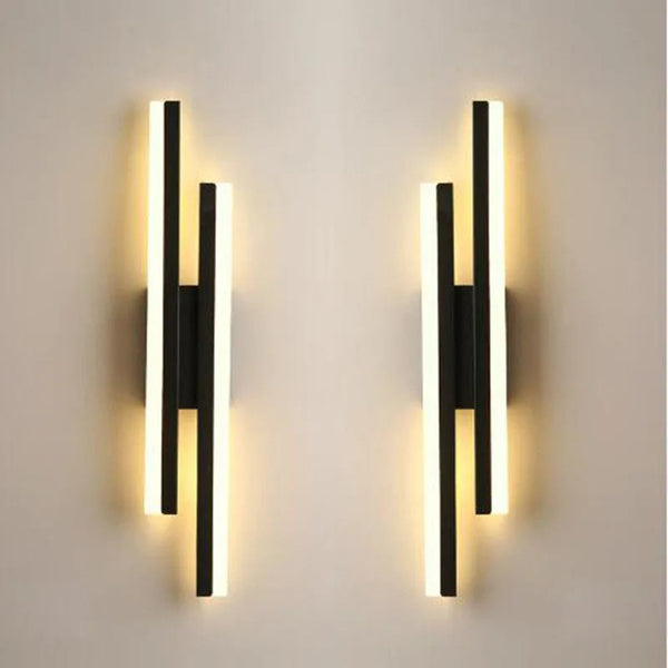 Applique Murale LED Cuivre & Acrylique — Éclairage Intérieur Design