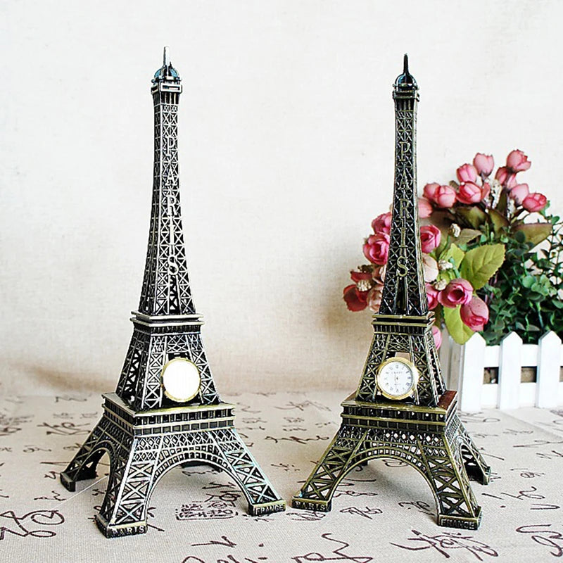 Réplique miniature Tour Eiffel en alliage métallique — Déco Dorée