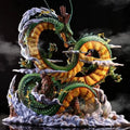 Figurine Goku et Shenron Dragon Ball 22 cm résine, collection manga emblématique