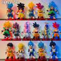 Figurines Dragon Ball Z, vue d'ensemble collection