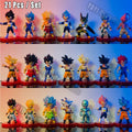 Lot figurines Dragon Ball Z, personnages de face