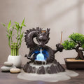 Brûleur d'encens dragon, vue de côté