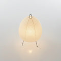 Lampe papier de riz japonaise, détail texture artisanale