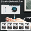 Distributeur de savon automatique, salle de bain élégante