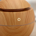 Diffuseur ultrasonique en bois, vue de côté